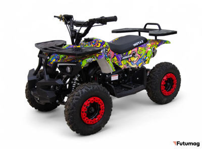 Детский квадроцикл MOTAX GRIZLIK mini ES граффити