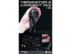 Т-800, Терминатор 2: Судный день, фигурка 1/12 Scale Action Figure Terminator 2: Judgement Day T-800