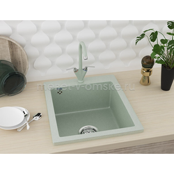 ШММ404 Мойка врезная "U-404". Размер: 495х420.