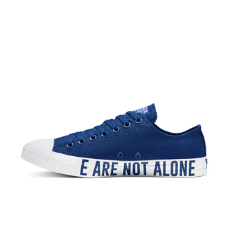 Converse Chuck Taylor All Star We Are Not Alone Low Top blue