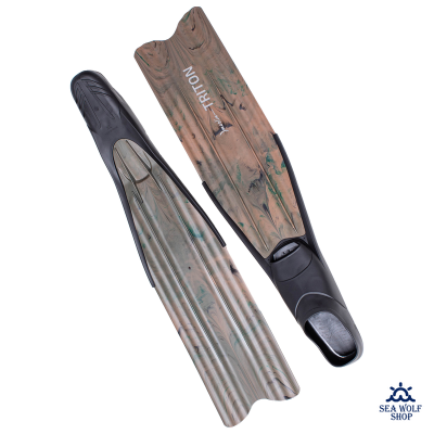 Ласты длинные 47/48 Marlin TRITON brown мягкие XXL