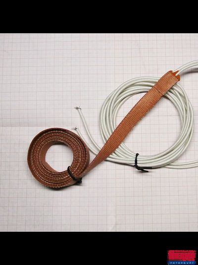 Гибкая нагревающая пластина 100 Вт 12 В (1500х15) Keenovo (без 3м скотча) (Обогрев трубок, магистралей-не пластик!)