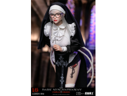 Боевая монахиня с хлыстом - Коллекционная фигурка 1/6 Dark Sister Hathaway Luxury Edition (LS2024-04-C) - Longshan