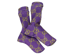 Женские носки (лиловые) 1/6 Classic socks ( SA032A) - SA Toys