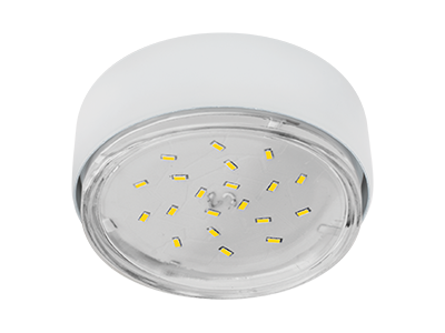 Светильник накладной Ecola GX53 FT8073 белый 25X82 FW5380ECB