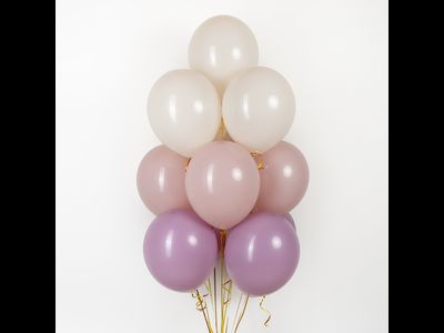 Фонтан из шаров "пыльная роза"