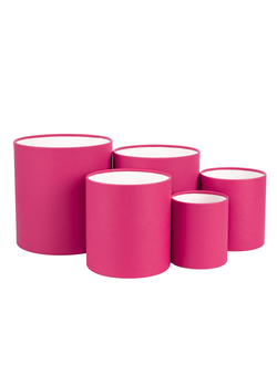 Набор коробок 5в1 "Тубус без крышки" 18*18, 16*16, 14*14, 12*12, 10*10см Румяна К002/8