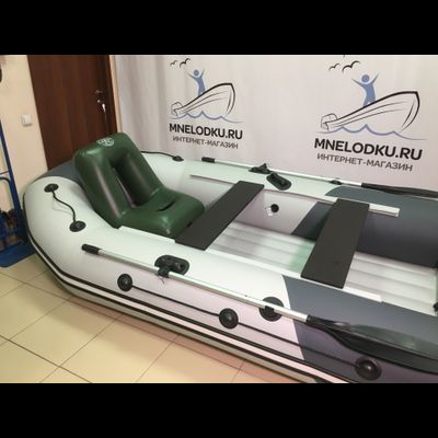 Моторная лодка Таймень NX 3400 НДНД PRO светло-серый/графит