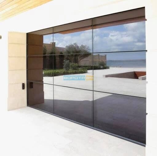 скільки коштують ворота зі склом - встановлення - гарантія