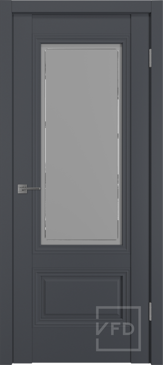 Дверь ПО EMALEX EF2.1 onyx crystal cloud
