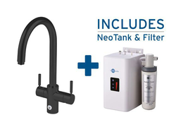 Комбинированная система  Aquahot ISE F-H4N1-VB-1-J (матовый черный)