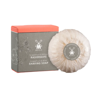 Твердое мыло для бритья Muehle, Грейпфрут и Мята, 65 гр