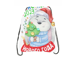 Сумка-мешок для обуви год Кролика №21