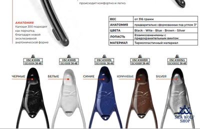 Калоши C4 серии 300 р.40/41 черные (пара)
