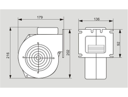 Вентилятор для котла М+М WPA-X2