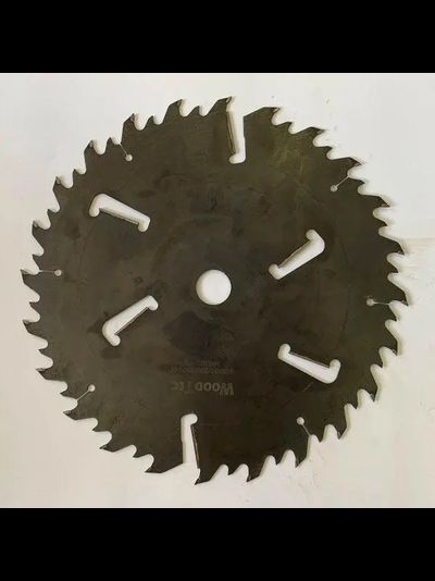 Пила дисковая Ø550 х 50 х 5,1/3,5 Z = (24 + 24) + 6 WoodTec, от