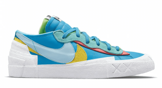 Kaws X Sacai Nike Blazer Low фото