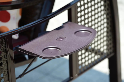 Качели садовые Rio из искусственного ротанга. Детали.2