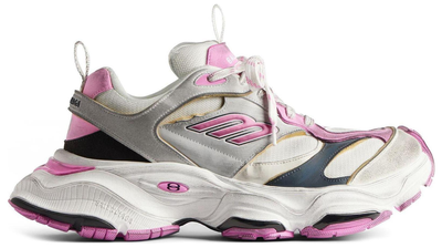 Кроссовки Balenciaga Cargo Sneaker Worn-Out Grey Pink