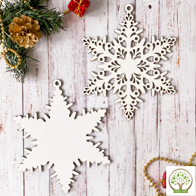 Ёлочное украшение «Ажурная снежника»