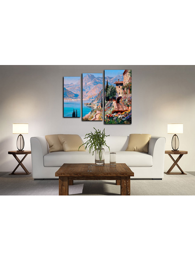 Модульная картина "Горный народ"