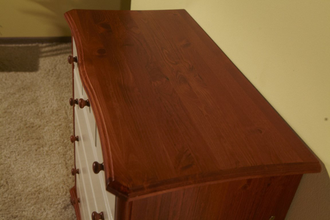 Комод Айно №1 из массива сосны семь ящиков 88 Х 44,5 Х 92 СМ