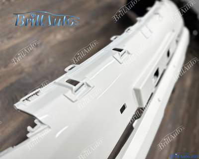 Бампер Toyota Prado 150 белый 2013-2017