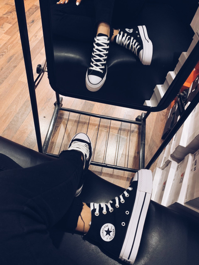 Converse noir haute 35 sales