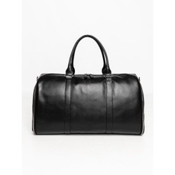 Кожаный портплед / дорожная сумка Goffredo 
Premium black (арт. 4045-51)