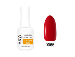 Гель-лак однофазный ONE STEP 15 мл.-- Gel Lac ONE STEP, 15 ml--- 10095
