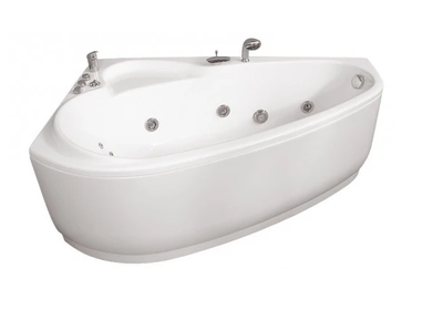 Акриловая ванна Triton Пеарл-шелл Правая,160х104x60.5 см