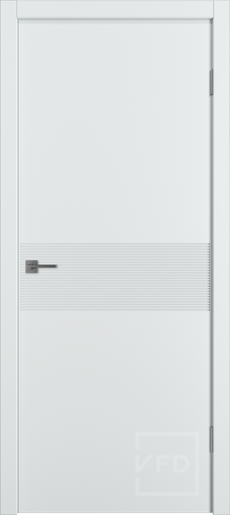 Дверь ПГ Graphica HR satin blank