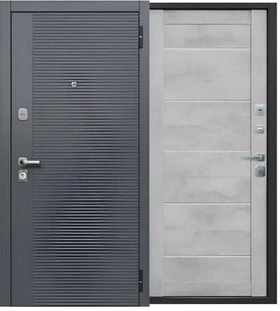 Бостон Сатин\бетон снежный царга