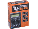 4680259219994	 Мультиметр DT-838, измерение температуры и коэффициента передачи транзисторов;