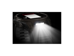 Умные часы Garmin Fenix 8 - 51 мм Solar, Sapphire титановый угольно-серый с DLC-покрытием и черным ремешком (010-02907-11)