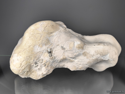 Кахолонг (разн. опала) с корочкой кенияита. Южный Урал. Россия. 230*130*100мм