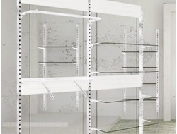 Система Canalina/Global/Базис и навеска на овальную трубу цвет белый