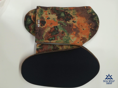 Носки неопреновые 7мм AquaDiscovery "OPEN CELL Duratex Camo" p.44/45