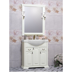 Мебель для ванной Opadiris Риспекто 80 слоновая кость