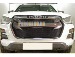 Защита радиатора Isuzu D-Max 2019- black низ PREMIUM