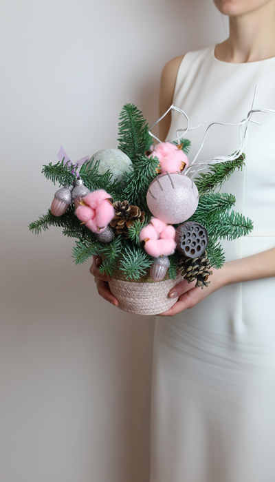 Новогодняя композиция № 1160