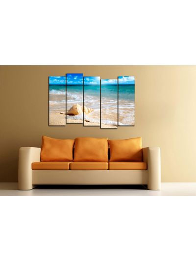 Модульная картина "Теплые волны"