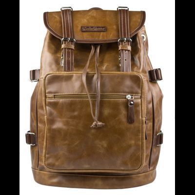 Кожаный рюкзак Volturno cognac/brown (арт. 3004-03)