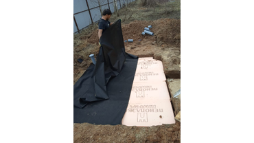 Дренажные элементы обязательно утепляются 