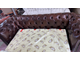Кожаный диван-кровать Chesterfield. Made in Finland. Натуральная итальянская кожа.