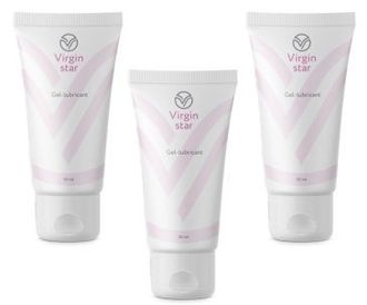 Virgin Star intimate lubricant gel for women (3 pieces)