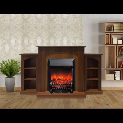 Электрокамин Скандинавия LUX CR с очагом Fobos