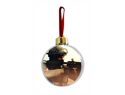 Новогодний шар "Counter-Strike, CS GO, Контр Страйк" №8