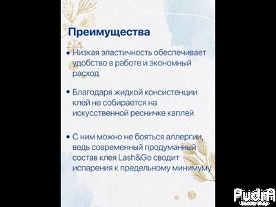 Lash&amp;Go Клей для наращивания ресниц черного цвета «Aurora» (5 мл)