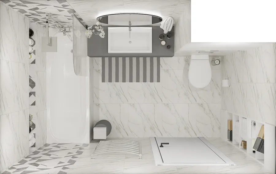 Университетская 15 (ванная комната)